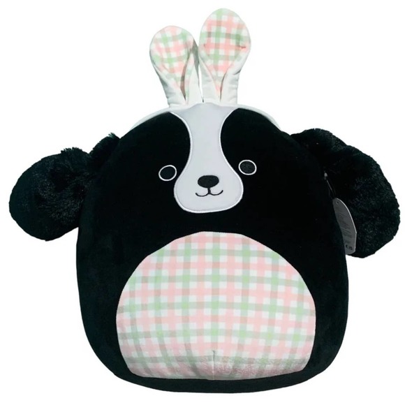 Squishmallow 14” Nathaniel the Cocker Spaniel Dog Easter Exclusive PLUSH NEW - Picture 5 of 5